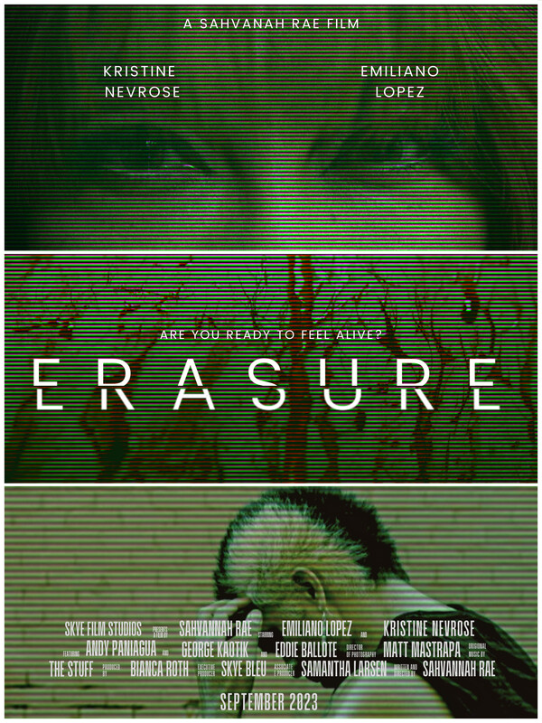 Watch ERASURE short film. FASHION/EXPERIMENTAL Festival Sept. 2024 
