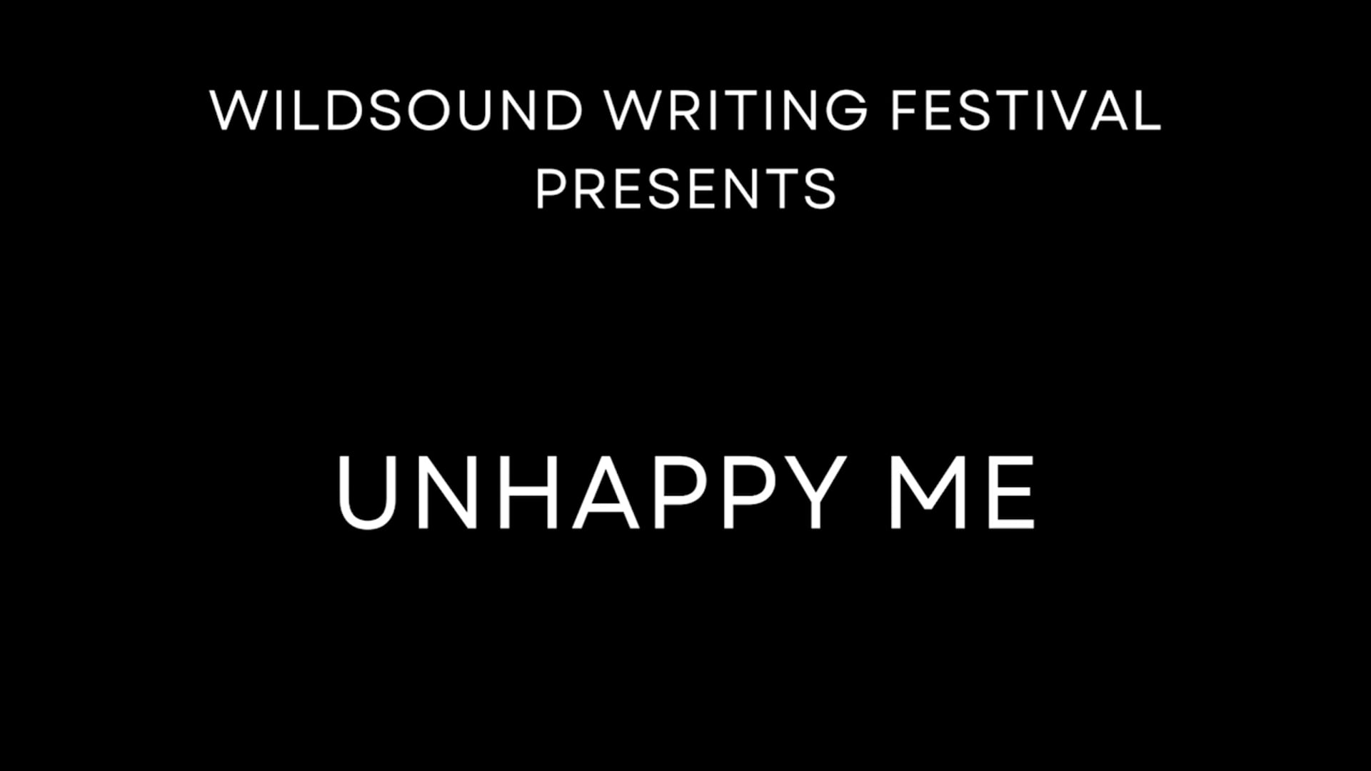 Poetry Reading: Unhappy Me, by Jason Ranieri