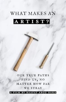 WHAT MAKES AN ARTIST? film, reactions...