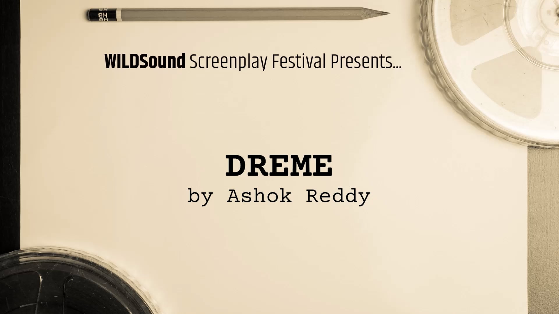 New York Feedback Festival Best Scene: DREME, by Ashok Reddy