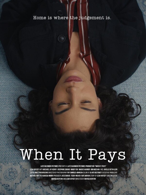 WHEN IT PAYS short film review (interview)