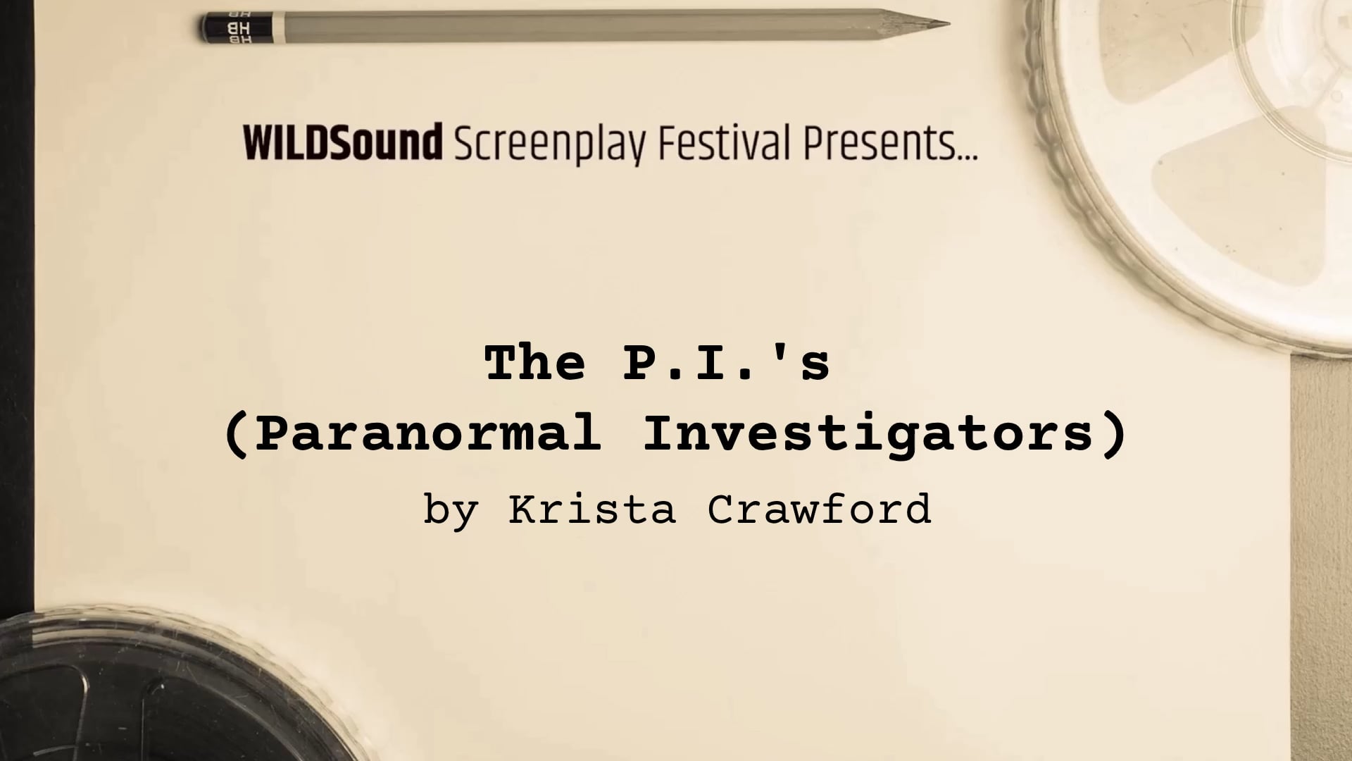 HORROR Best Scene: The P.I.'s (Paranormal Investigators), by Krista Crawford
