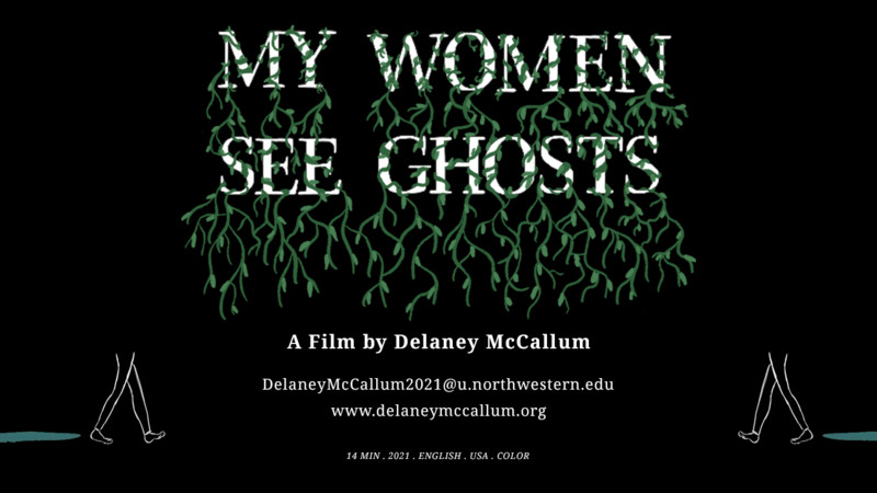 MY WOMEN SEE GHOSTS short film, audience reactions