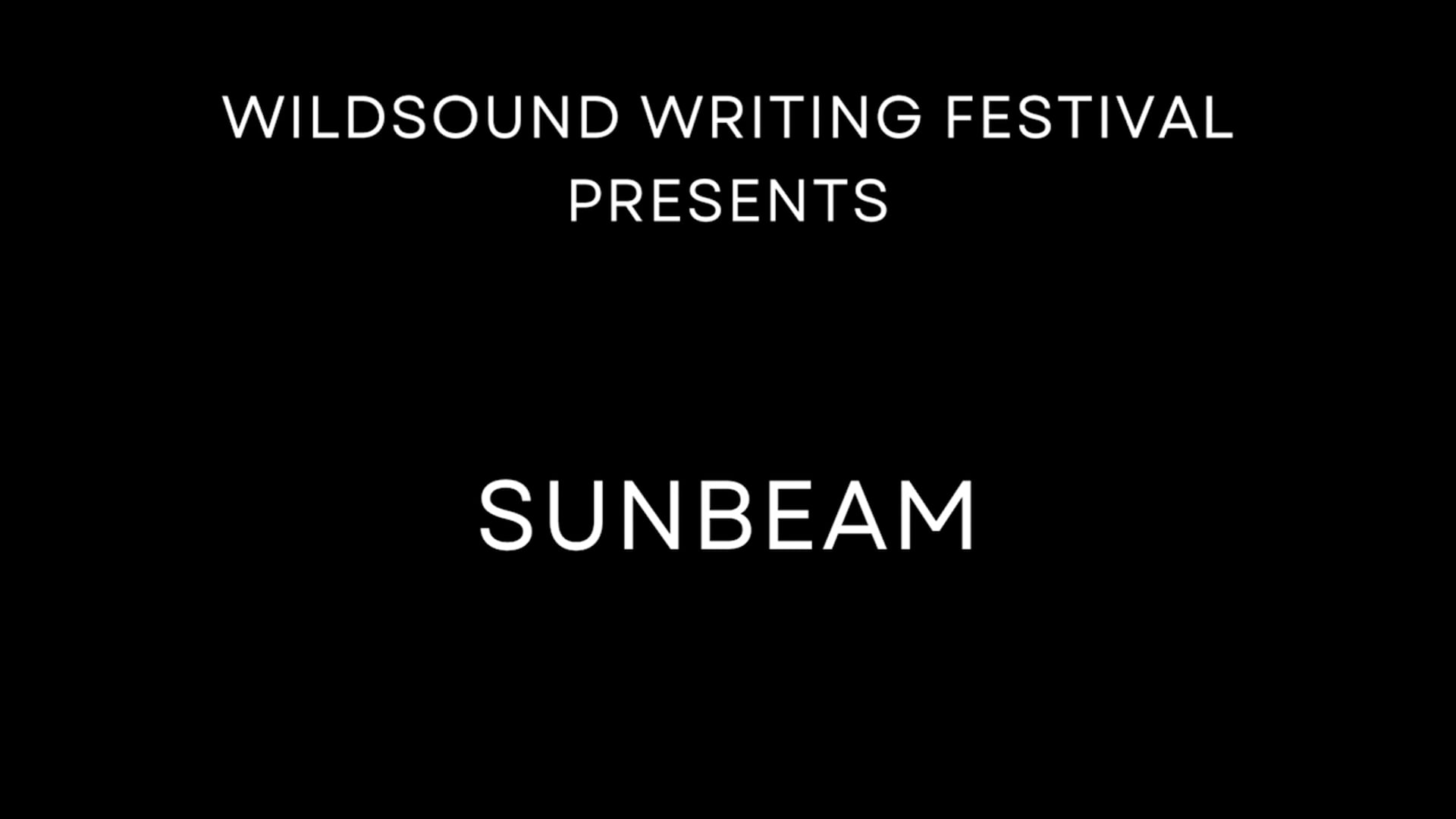 POETRY Reading: Sunbeam, by Amita Jayant Sanghavi  