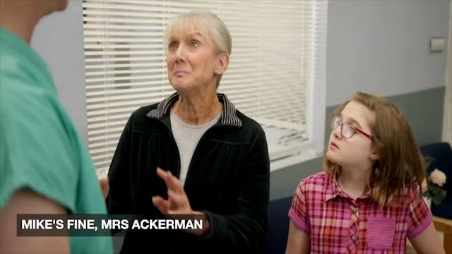 MIKE'S FINE MRS ACKERMAN short film, ...