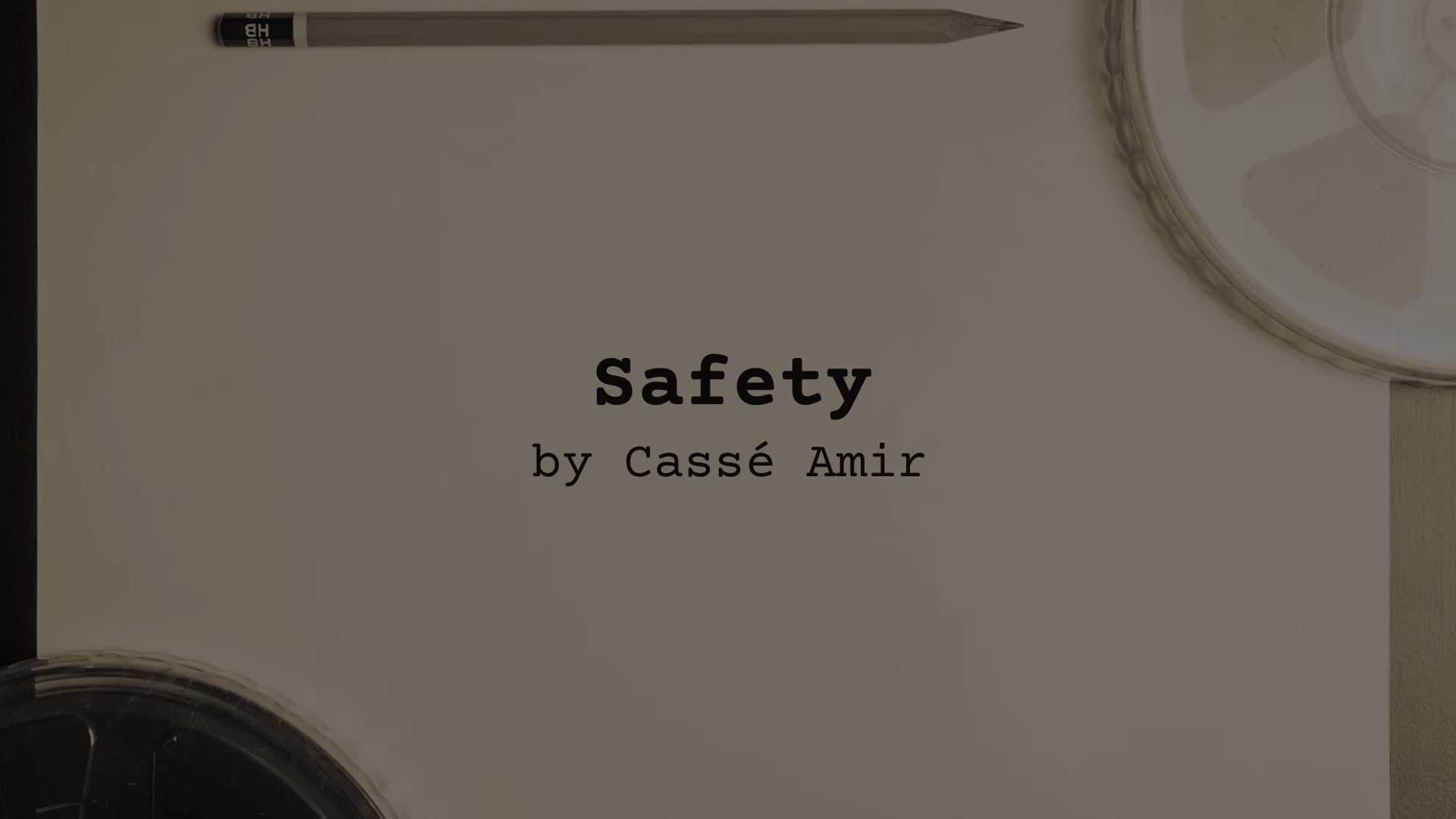 POETRY Reading: Safety, by Cassé Amir (interview)