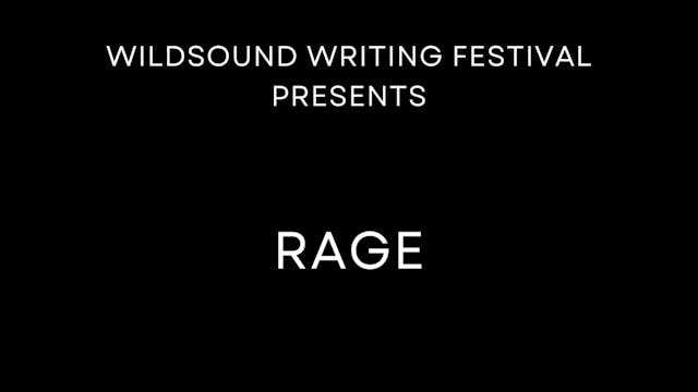 Poetry Reading: Rage, by Josie Mckenzie