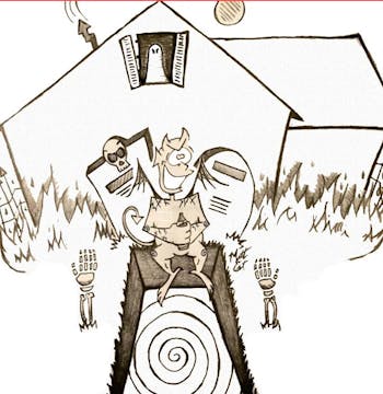 HORROR 1st Scene: AT DEATH'S DOOR, by...