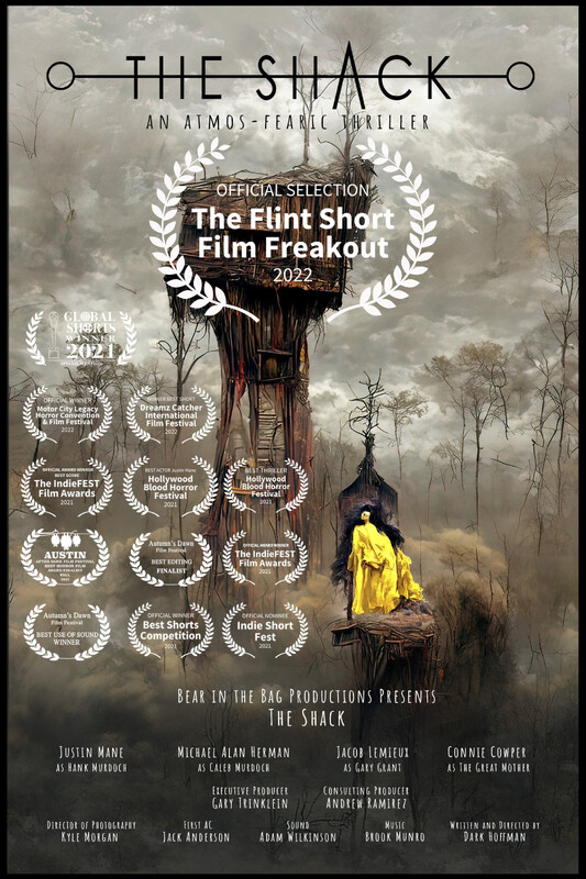 Watch THE SHACK short film. ACTION/FANTASY/THRILLER Festival August 2024 