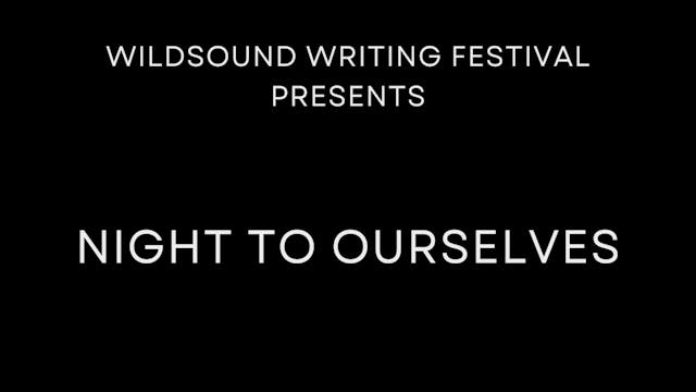 Poetry Reading: Night to Ourselves, b...