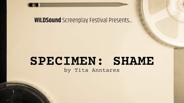 Poetry Reading:  SPECIMEN SHAME, by T...