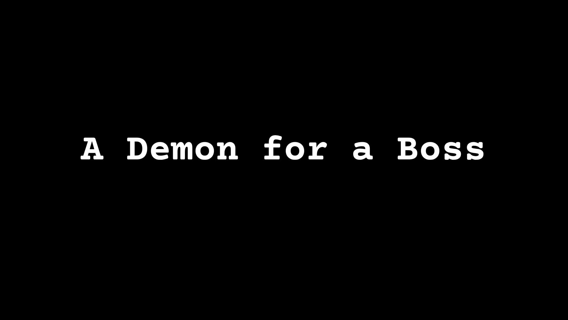 PARANORMAL Short Story: A Demon for a Boss, by Edward Vidri (interview)