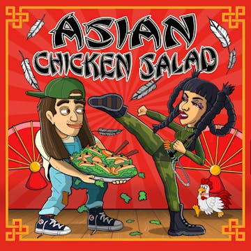 ASIAN CHICKEN SALAD short film, Comed...