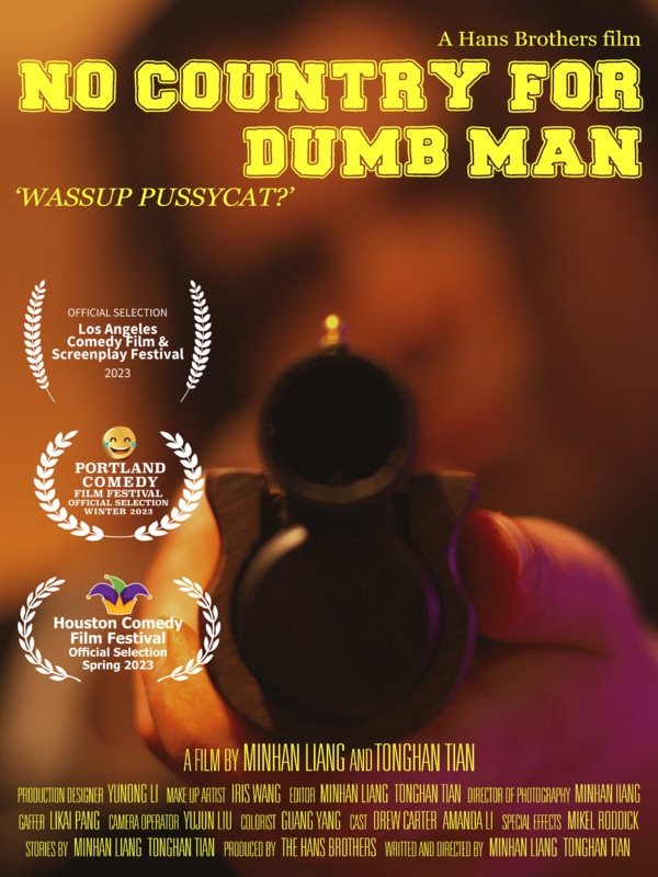 NO COUNTRY FOR DUMB MAN short film, audience reactions (director interview)