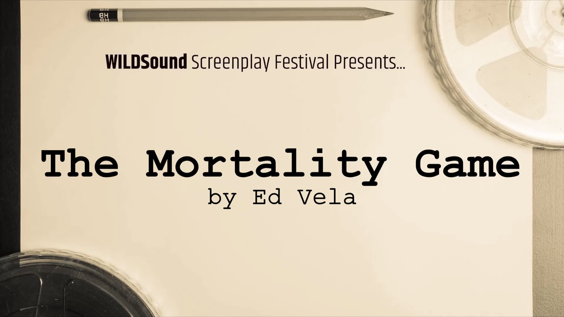 DRAMA 1st Scene Reading: The Mortality Game, by Ed Vela