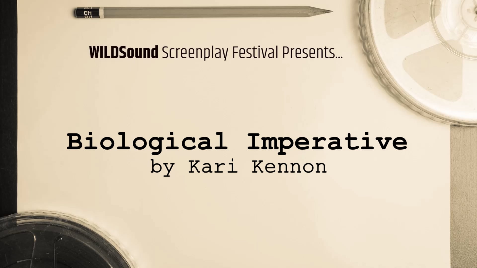 FANTASY/SCI-FI Best Scene Script: Biological Imperative, by Kari Kennon