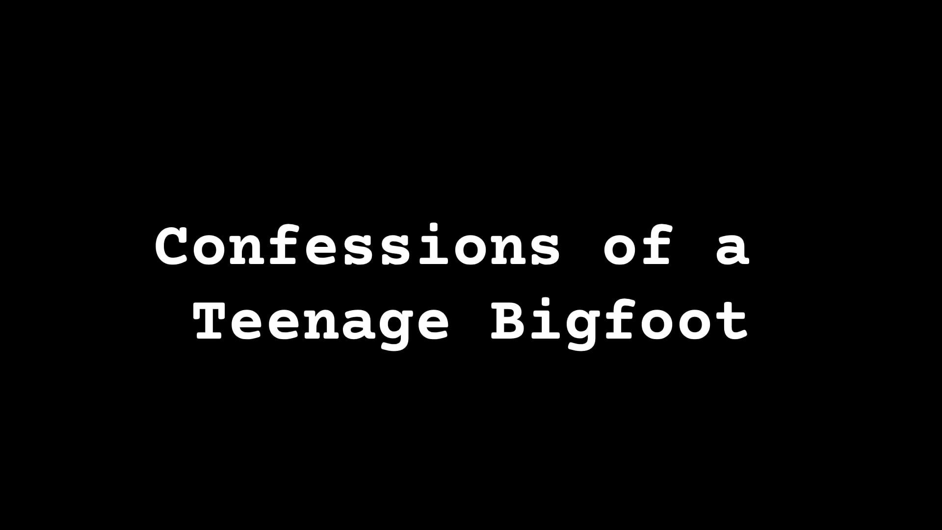 FEMALE Festival SHORT Story: Confessions of a Teenage Bigfoot by Kayla Magnussen