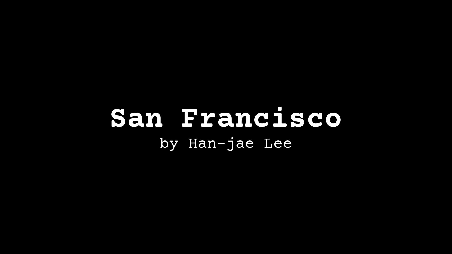 POETRY Reading: San Francisco, by Han-jae Lee (interview)