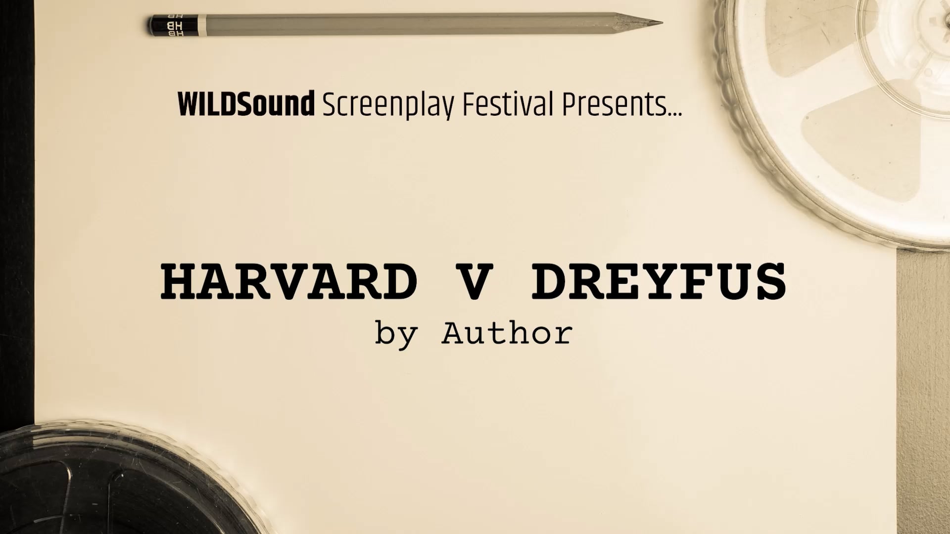 LGBTQ+ Festival Best Scene: HARVARD V DREYFUS, by Connor Harrington-Brandt