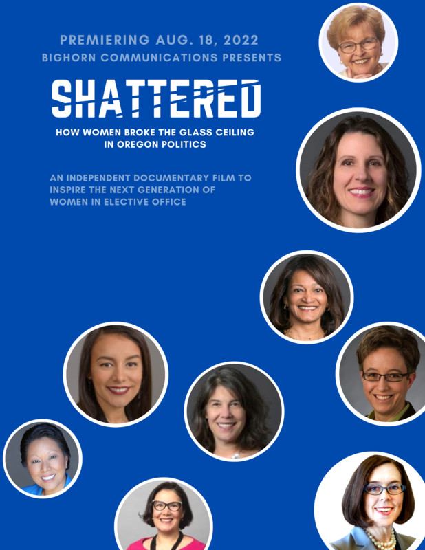 SHATTERED: How Women Broke the Glass Ceiling In Oregon Politics (director int.)