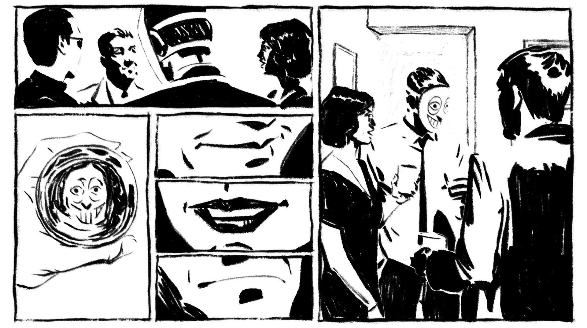 Watch A Black and White Story, 8min., Animation/Black & White, Iran