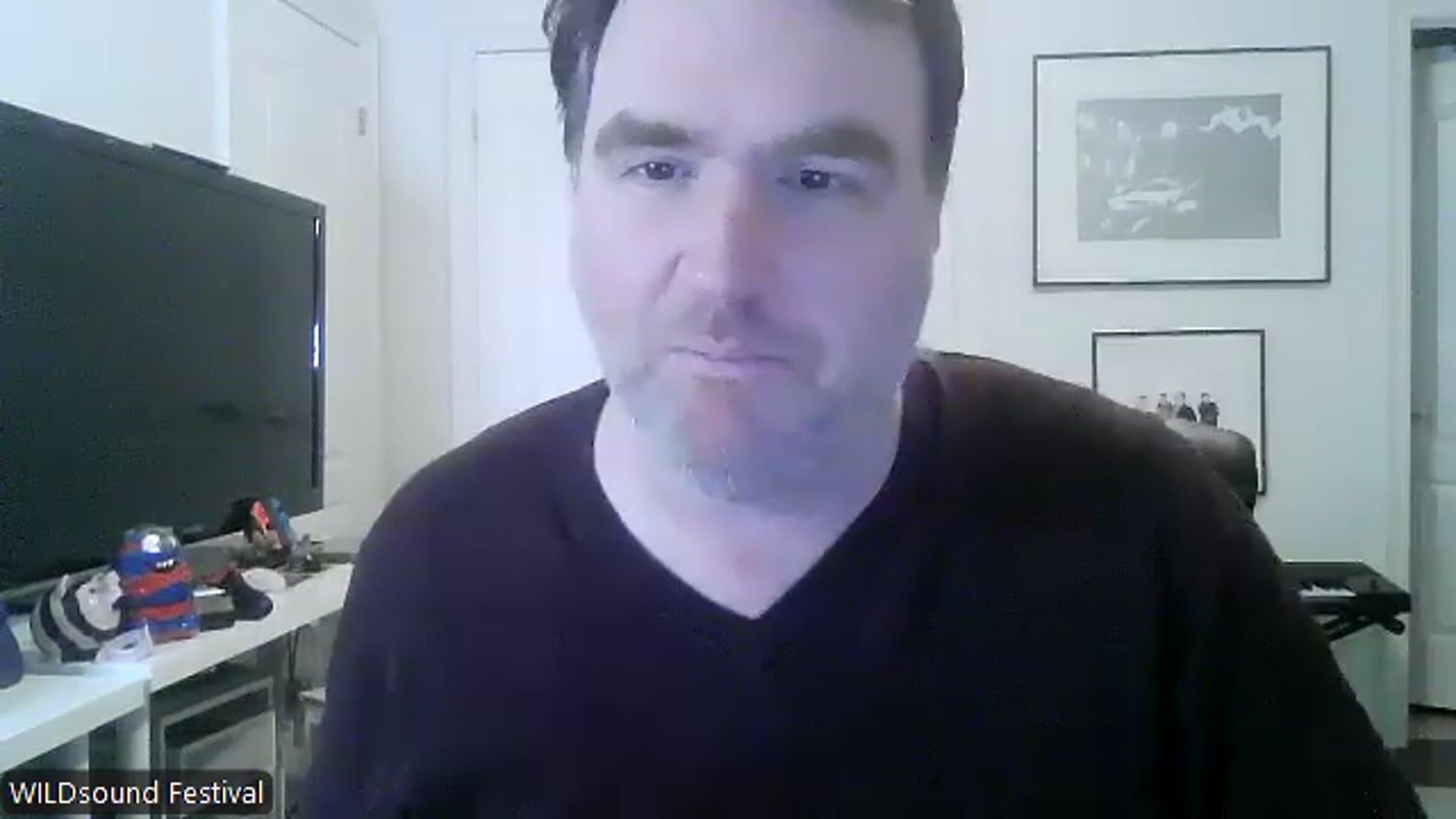 Filmmaker Lynnette Cabrera, Star Chad Short (FAT BOI) (wh Antonio the capybara)