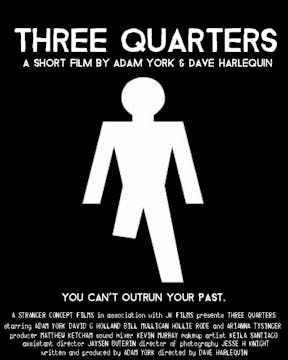 Watch THREE QUARTERS short film. DIVE...