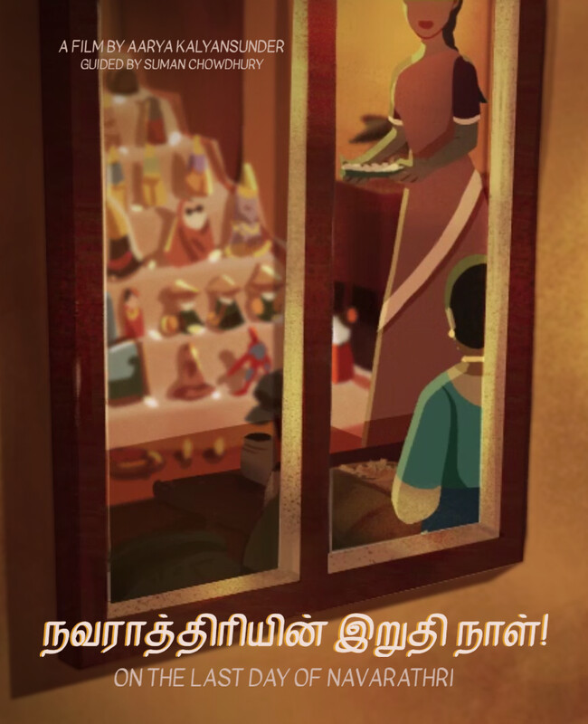 ON THE LAST DAY OF NAVARATHRI short film, reactions Animation Festival