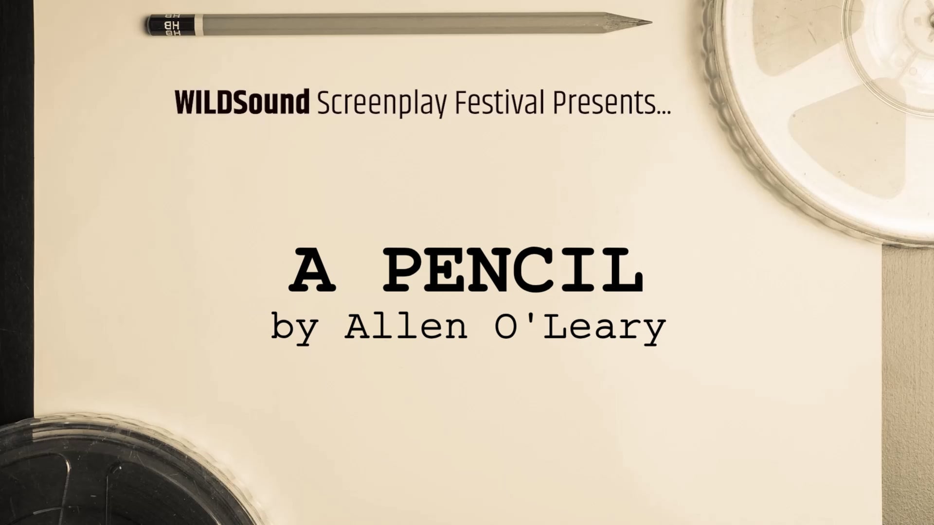 1pg. REVENGE Short Script Reading: A PENCIL, by Allen O'Leary