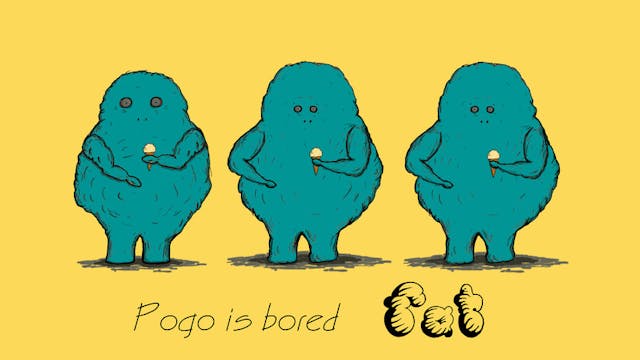 POGO IS BORED TV show, audience react...