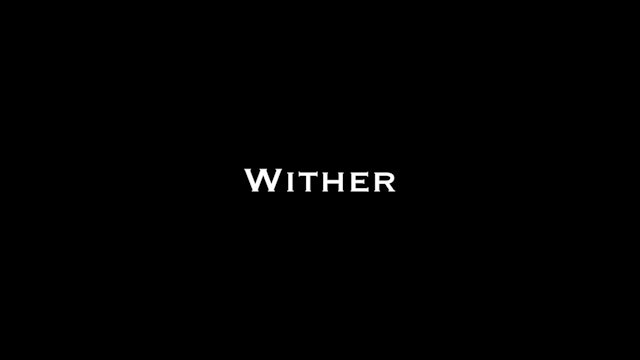 WITHER short film, 8min., USA, Drama