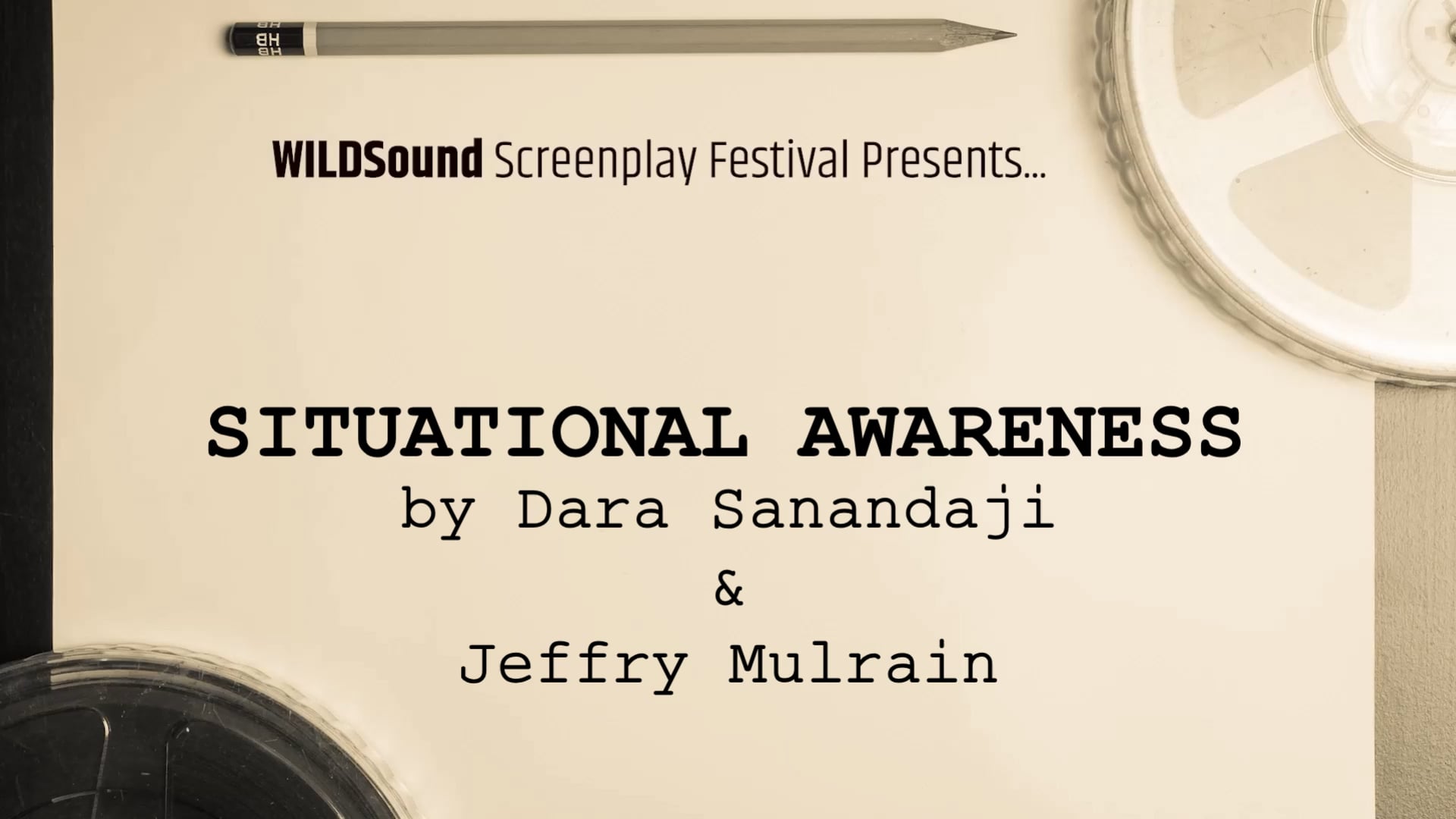 Action/Adventure Scene SITUATIONAL AWARENESS, by Dara Sanandaji, Jeffrey Mulrain