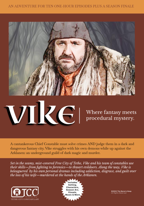 VIKE TV Pilot screenplay reading, by Adam Kelly Morton