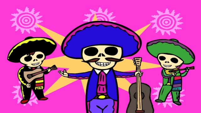 LOS ABCs: ¡Que vivan los muertos!, 5min., USA, Animation/Comedy