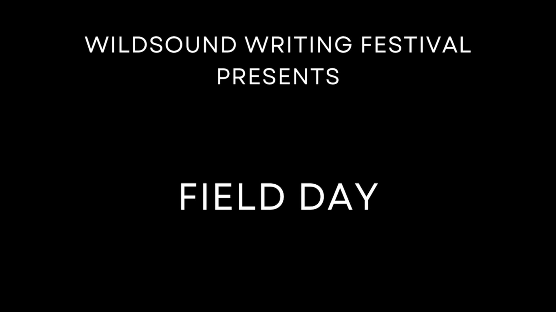 Short Story Video Reading: FIELD DAY, by Mike Russell