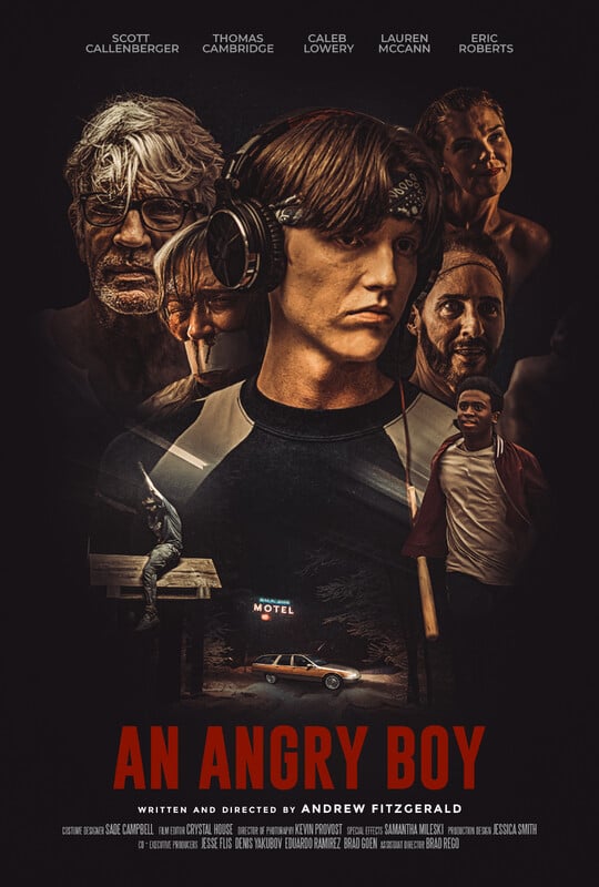 AN ANGRY BOY feature film, Horror Underground Festival review (interview)