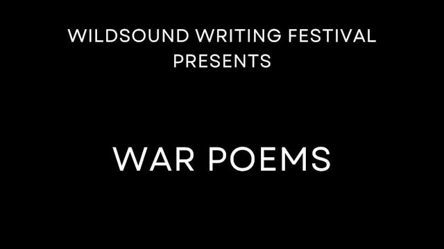 Poetry Reading: WAR Poems by Elianne ...