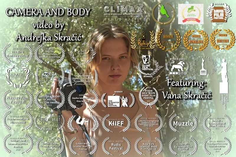 CAMERA AND BODY, 4min., Slovenia, Documentary/Experimental