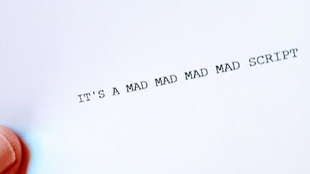 COMEDY Festival Best Scene: IT'S A MAD MAD MAD MAD SCRIPT, by Dale A Brandenburg