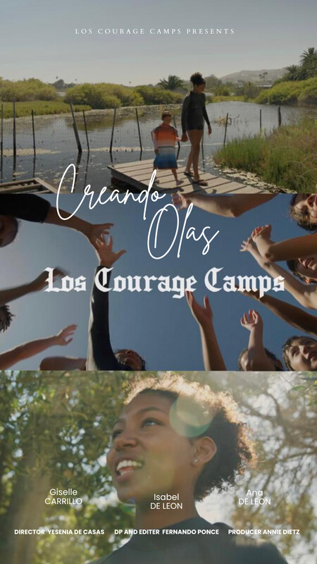 Los Courage Camps: Creando Olas short film, Documentary review (interview)
