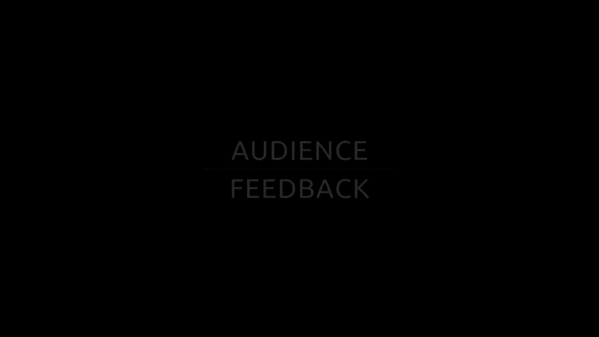 NASTY film, reactions CHICAGO Feedback Festival