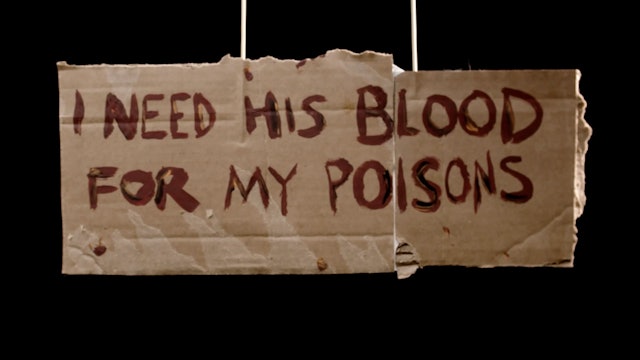 SHORT FILM TRAILER: I NEED HIS BLOOD FOR MY POISONS, 12min., USA, Comedy