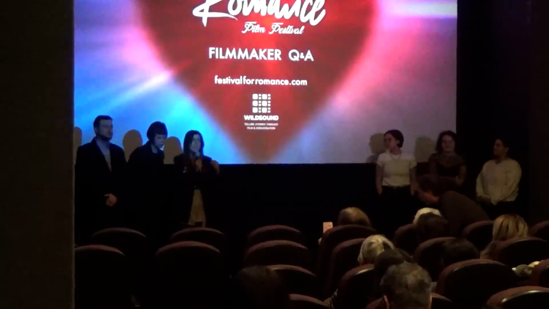 Feb. 2025 ROMANCE Festival Filmmaker Q&A after screening