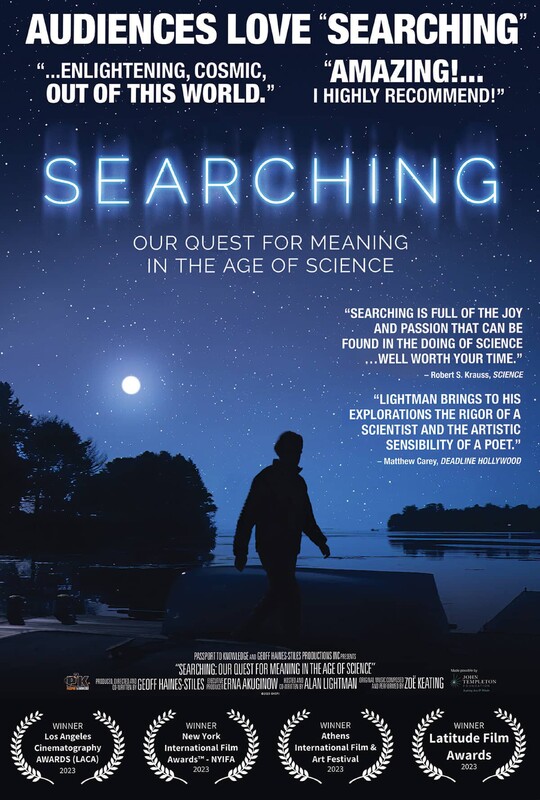 SEARCHING: Our Quest For Meaning in the Art of Science feature film, reactions