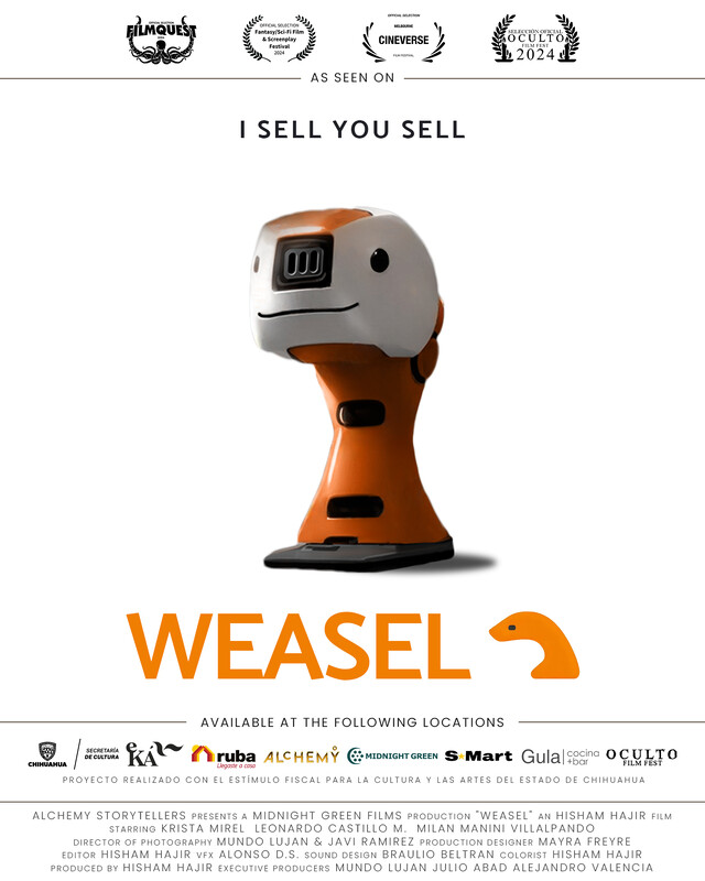 WEASEL short film, reactions FANTASY/SCI-FI Festival (interview)