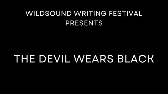 Poetry Reading: THE DEVIL WEARS BLACK...