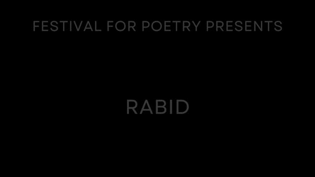 Poetry Reading: RABID, by Blayne Wate...