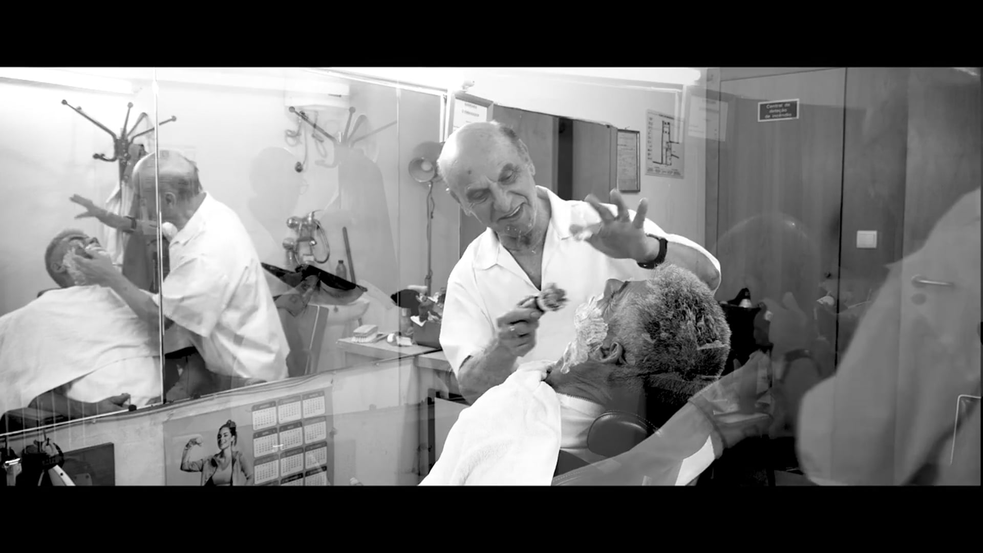 MOVIE TRAILER: Manuel the barber, 7min,. Portugal