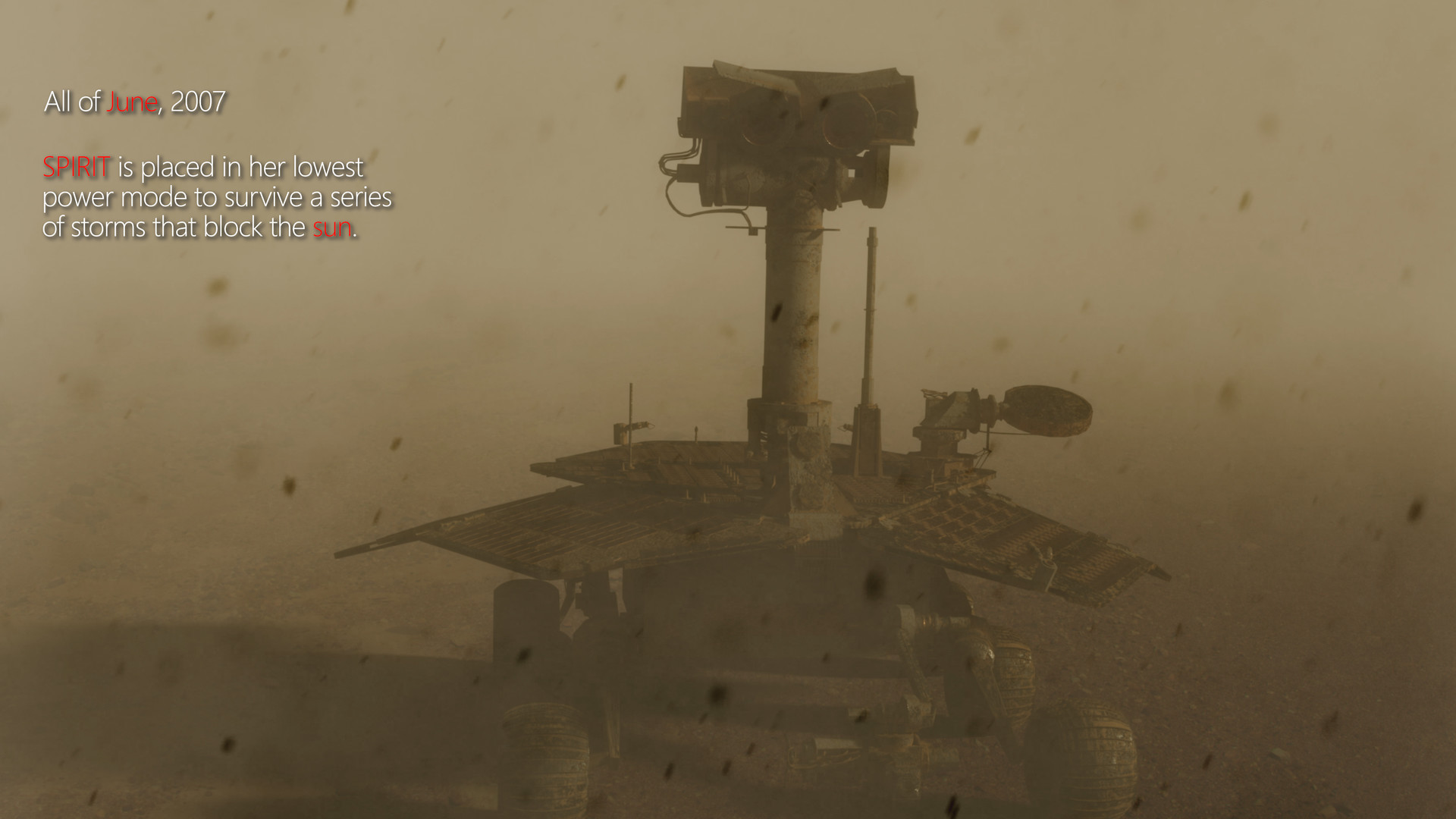 SPIRIT: A Martian Story, 14min., Sci-Fi, Computer Animation