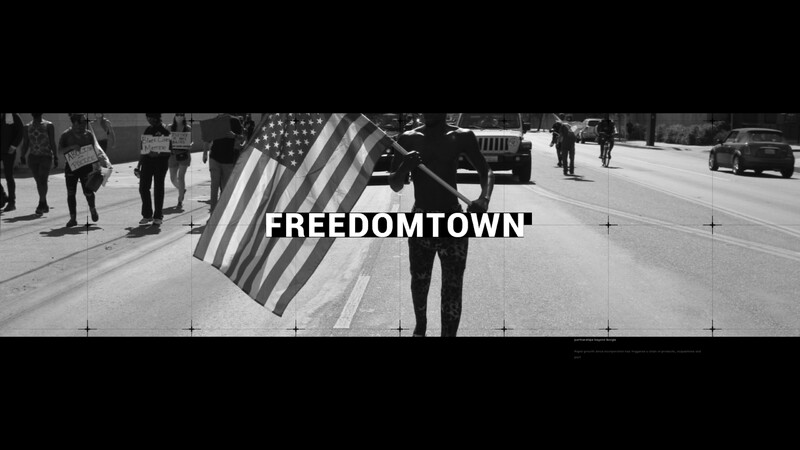 FREEDOMTOWN: NOT SO BLACK AND WHITE short film reviews (interview)